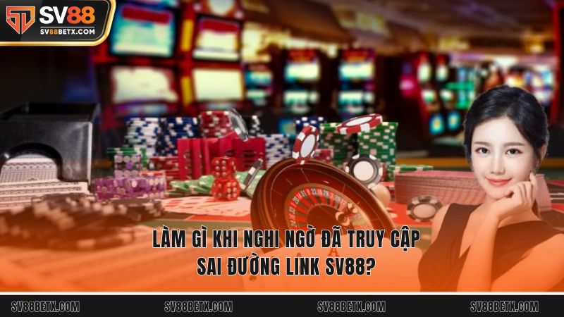 Làm gì khi nghi ngờ đã truy cập sai đường link SV88?