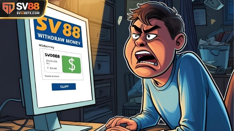 Nguyên nhân thường gặp dẫn đến không rút được tiền tại Sv88